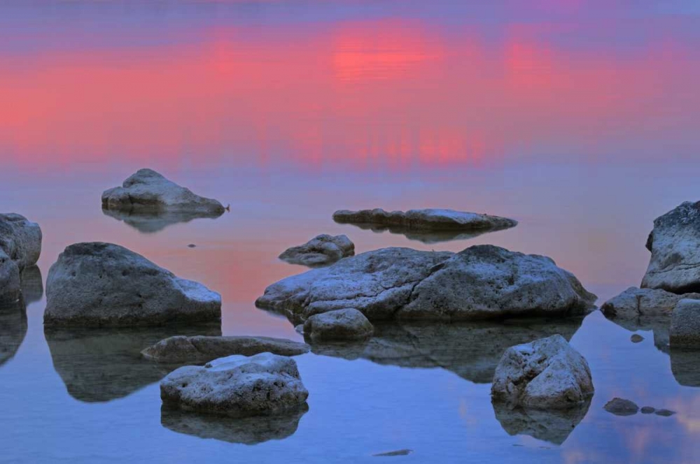 Canada, Bruce Peninsula Sunset on Berford Lake art print by Mike Grandmaison for $57.95 CAD